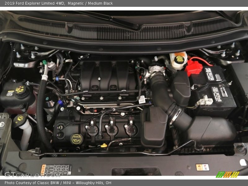 Magnetic / Medium Black 2019 Ford Explorer Limited 4WD