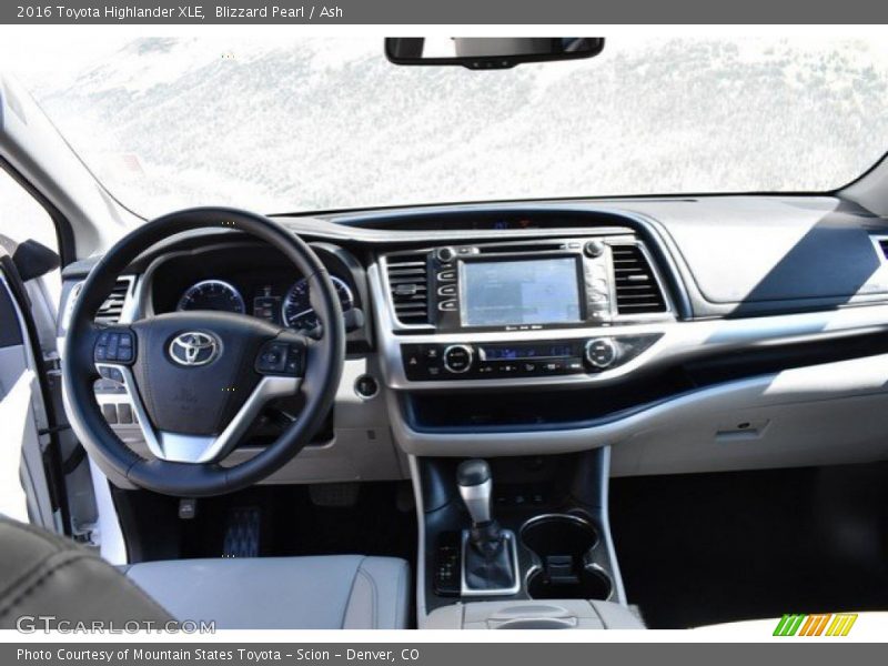 Blizzard Pearl / Ash 2016 Toyota Highlander XLE