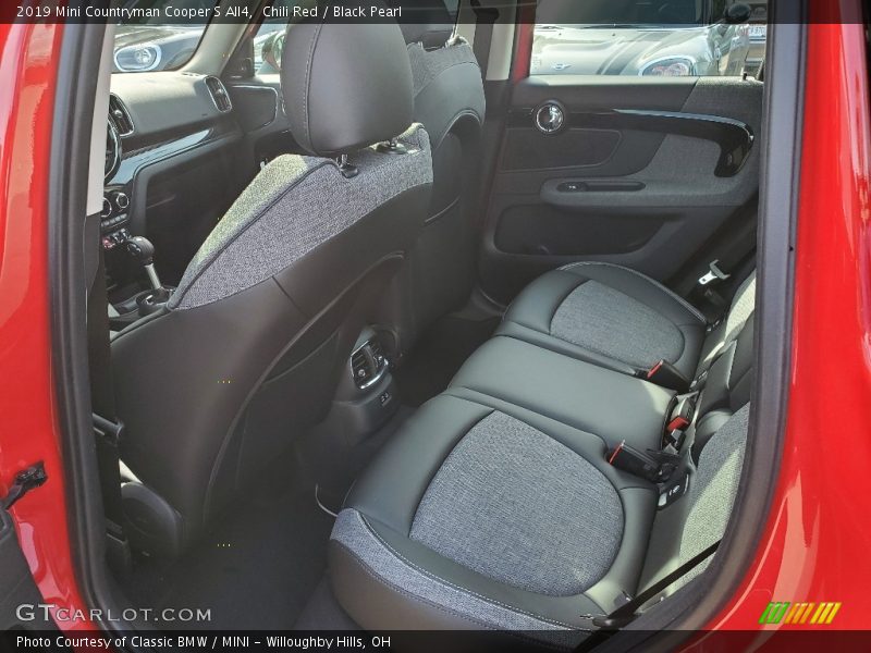 Rear Seat of 2019 Countryman Cooper S All4