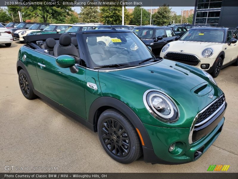 Front 3/4 View of 2020 Convertible Cooper S