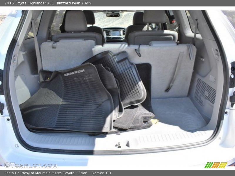 Blizzard Pearl / Ash 2016 Toyota Highlander XLE