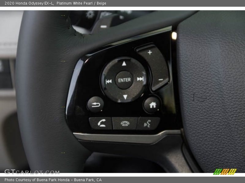 2020 Odyssey EX-L Steering Wheel