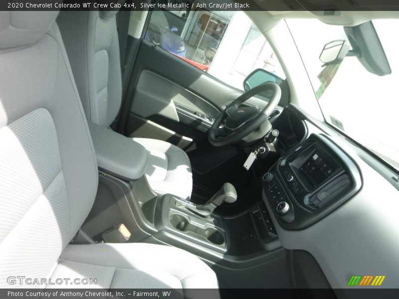 Silver Ice Metallic / Ash Gray/Jet Black 2020 Chevrolet Colorado WT Crew Cab 4x4