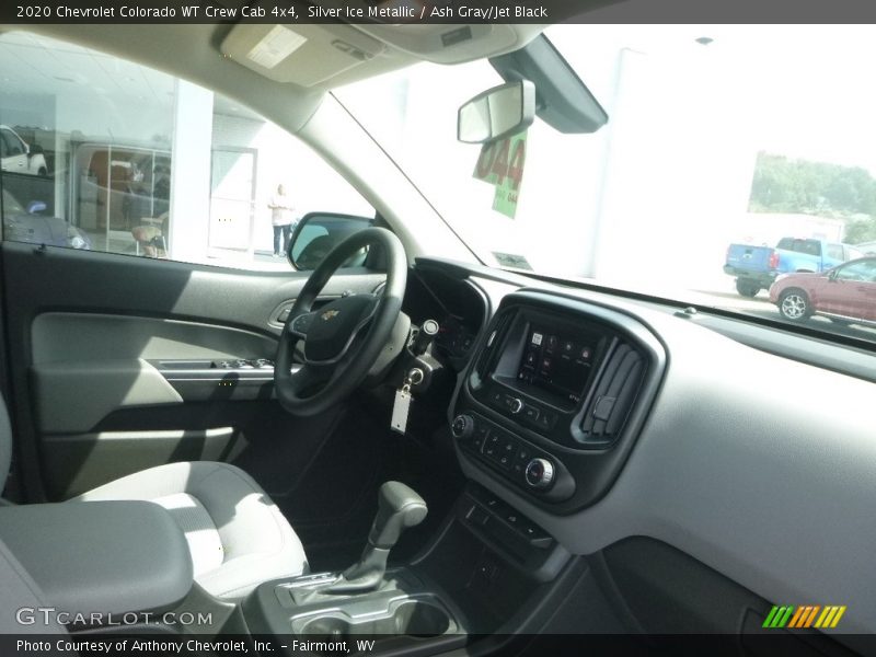 Silver Ice Metallic / Ash Gray/Jet Black 2020 Chevrolet Colorado WT Crew Cab 4x4