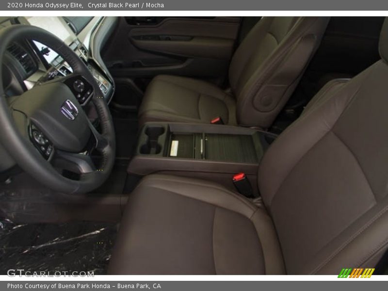 Crystal Black Pearl / Mocha 2020 Honda Odyssey Elite