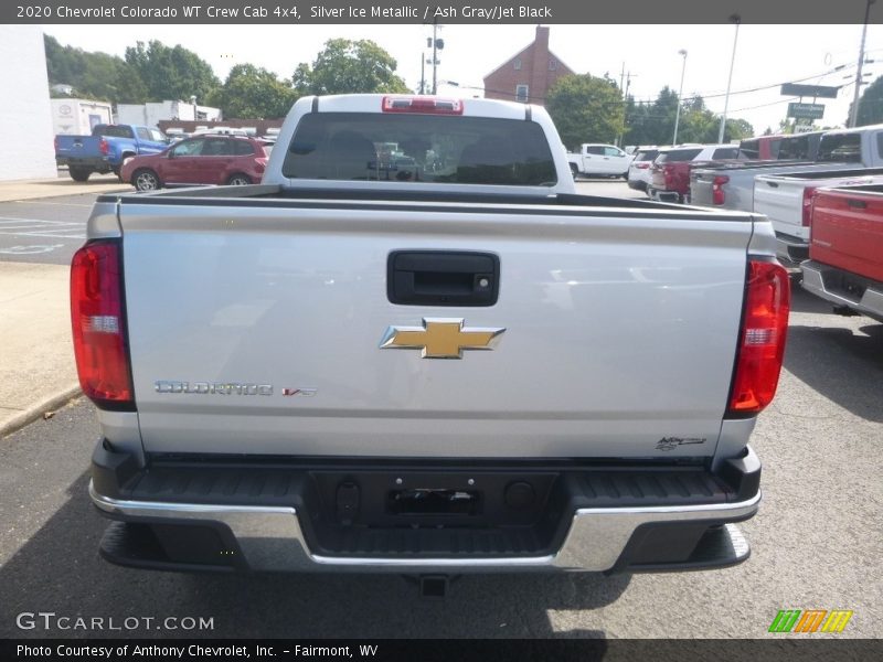 Silver Ice Metallic / Ash Gray/Jet Black 2020 Chevrolet Colorado WT Crew Cab 4x4