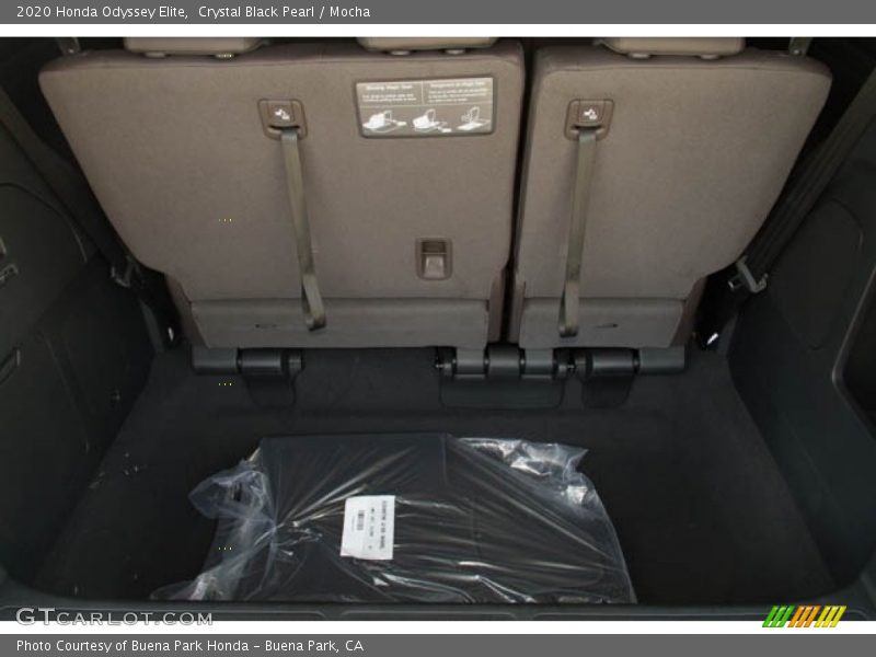 Crystal Black Pearl / Mocha 2020 Honda Odyssey Elite