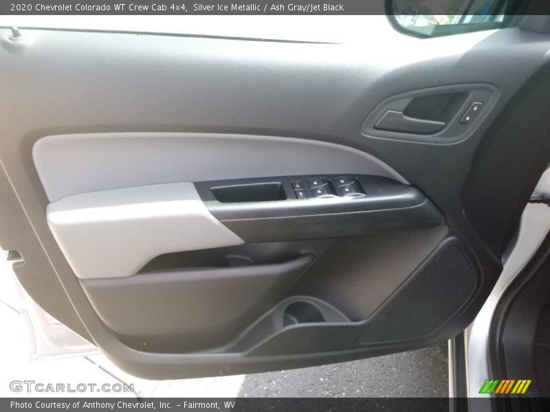 Silver Ice Metallic / Ash Gray/Jet Black 2020 Chevrolet Colorado WT Crew Cab 4x4