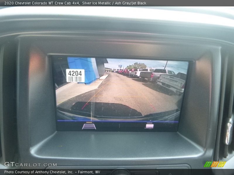 Silver Ice Metallic / Ash Gray/Jet Black 2020 Chevrolet Colorado WT Crew Cab 4x4