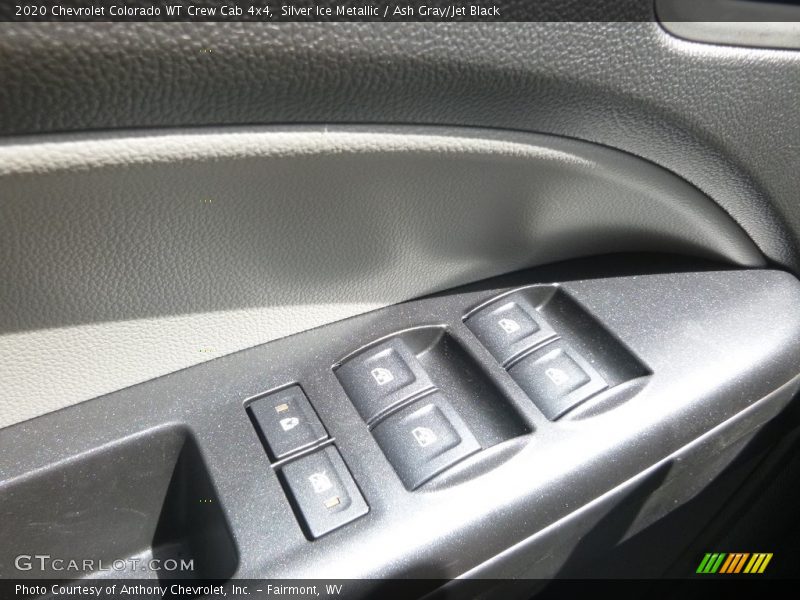 Silver Ice Metallic / Ash Gray/Jet Black 2020 Chevrolet Colorado WT Crew Cab 4x4