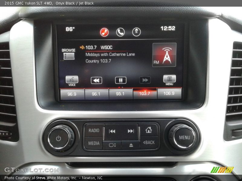 Onyx Black / Jet Black 2015 GMC Yukon SLT 4WD