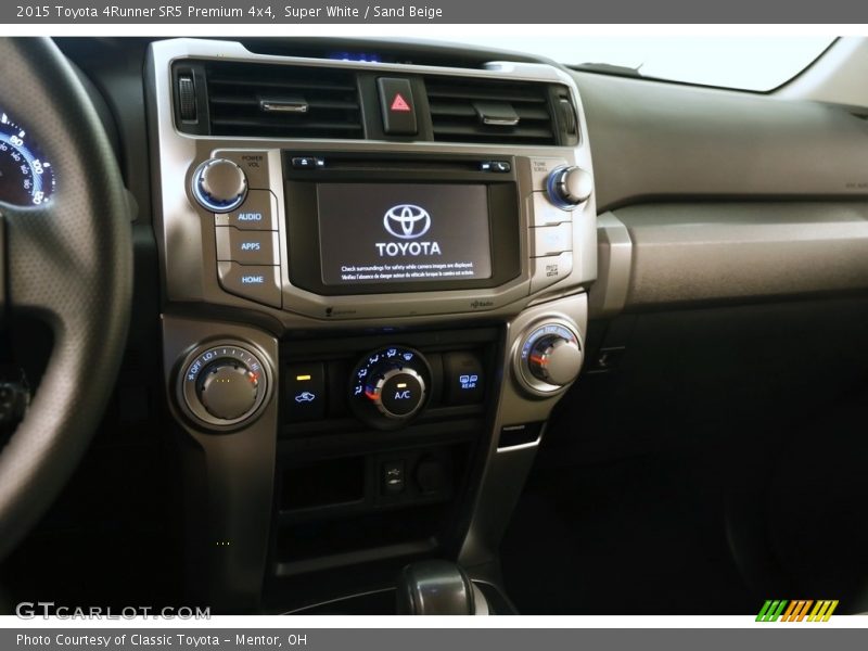 Super White / Sand Beige 2015 Toyota 4Runner SR5 Premium 4x4