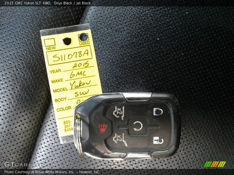 Onyx Black / Jet Black 2015 GMC Yukon SLT 4WD