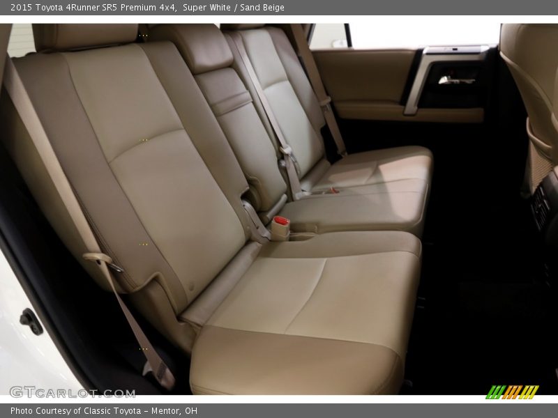 Super White / Sand Beige 2015 Toyota 4Runner SR5 Premium 4x4
