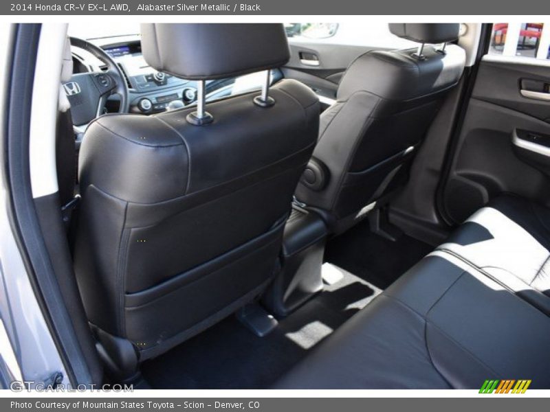 Alabaster Silver Metallic / Black 2014 Honda CR-V EX-L AWD