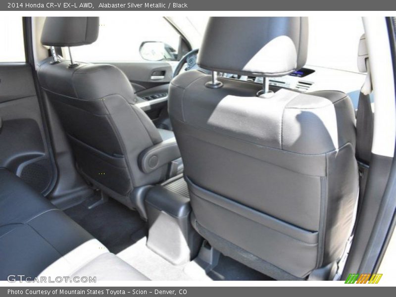 Alabaster Silver Metallic / Black 2014 Honda CR-V EX-L AWD