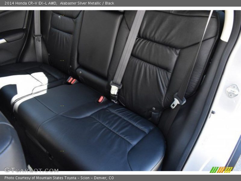 Alabaster Silver Metallic / Black 2014 Honda CR-V EX-L AWD