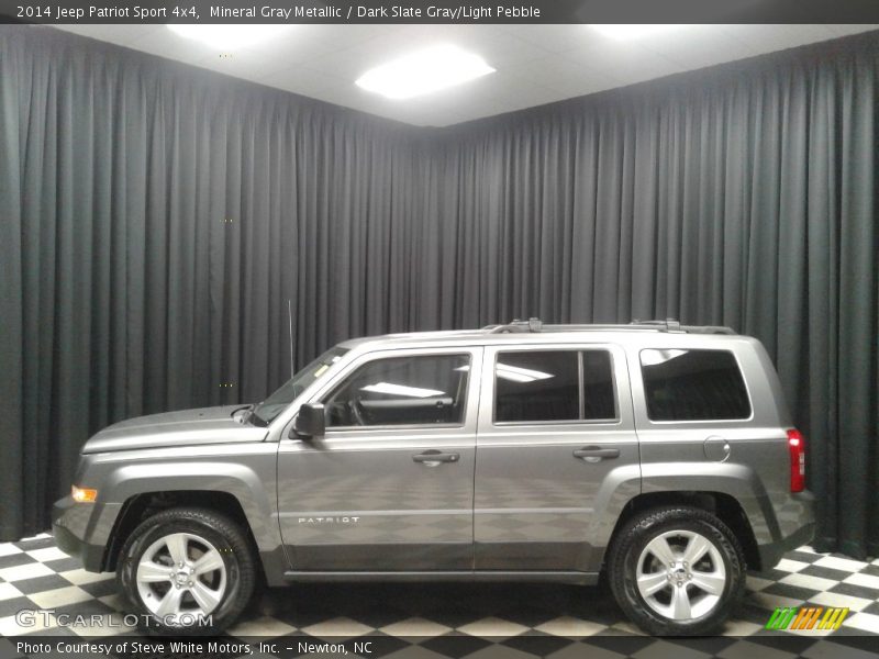 Mineral Gray Metallic / Dark Slate Gray/Light Pebble 2014 Jeep Patriot Sport 4x4