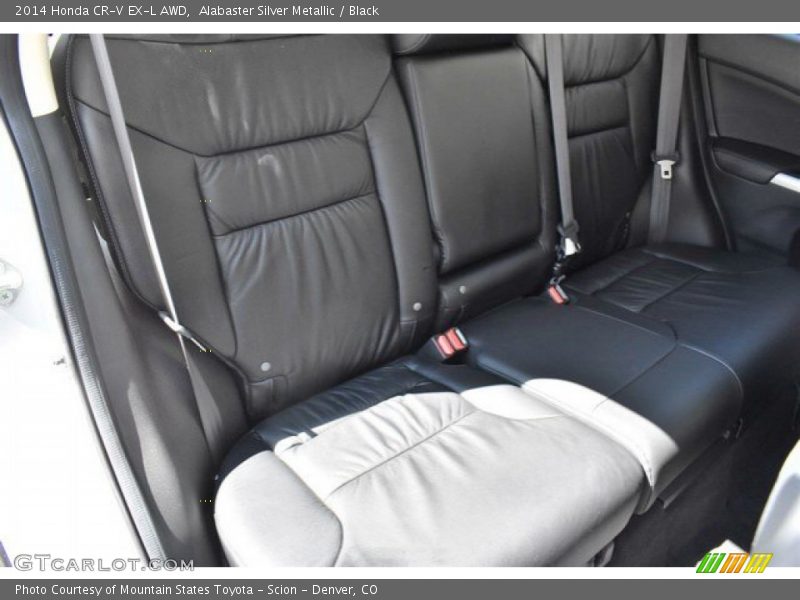 Alabaster Silver Metallic / Black 2014 Honda CR-V EX-L AWD