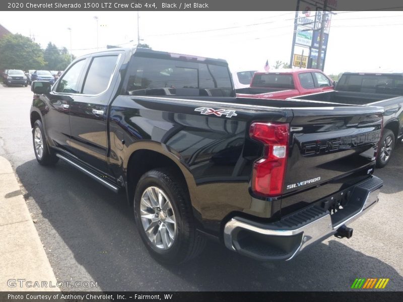 Black / Jet Black 2020 Chevrolet Silverado 1500 LTZ Crew Cab 4x4