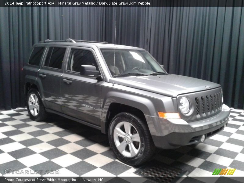 Mineral Gray Metallic / Dark Slate Gray/Light Pebble 2014 Jeep Patriot Sport 4x4
