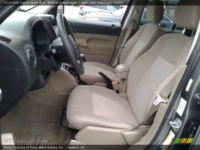 Mineral Gray Metallic / Dark Slate Gray/Light Pebble 2014 Jeep Patriot Sport 4x4