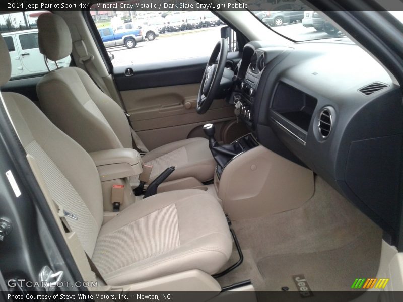 Mineral Gray Metallic / Dark Slate Gray/Light Pebble 2014 Jeep Patriot Sport 4x4
