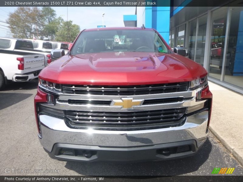 Cajun Red Tintcoat / Jet Black 2020 Chevrolet Silverado 1500 LT Z71 Crew Cab 4x4