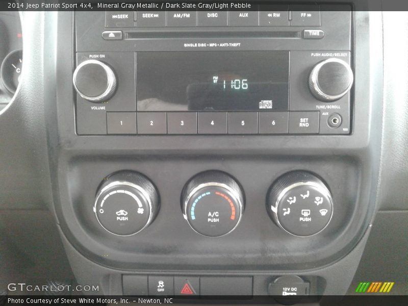 Mineral Gray Metallic / Dark Slate Gray/Light Pebble 2014 Jeep Patriot Sport 4x4