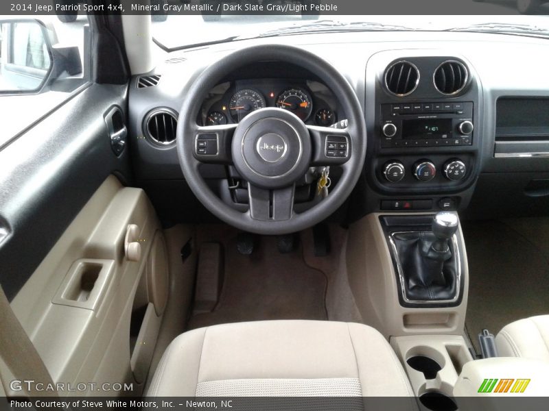 Mineral Gray Metallic / Dark Slate Gray/Light Pebble 2014 Jeep Patriot Sport 4x4
