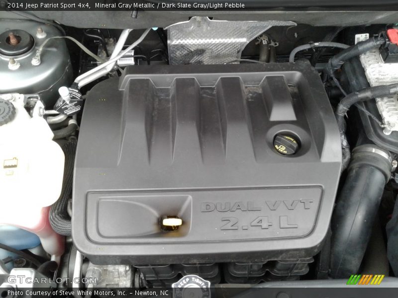 Mineral Gray Metallic / Dark Slate Gray/Light Pebble 2014 Jeep Patriot Sport 4x4