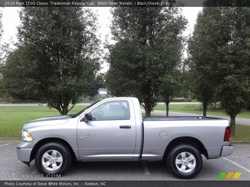  2019 1500 Classic Tradesman Regular Cab Billett Silver Metallic