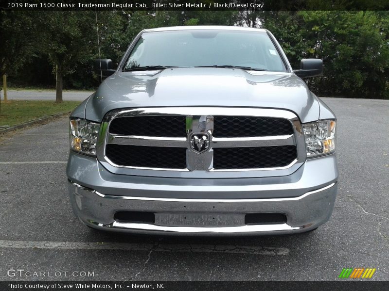 Billett Silver Metallic / Black/Diesel Gray 2019 Ram 1500 Classic Tradesman Regular Cab