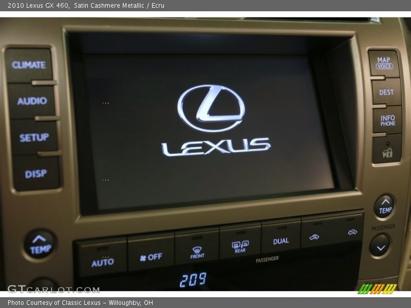 Satin Cashmere Metallic / Ecru 2010 Lexus GX 460
