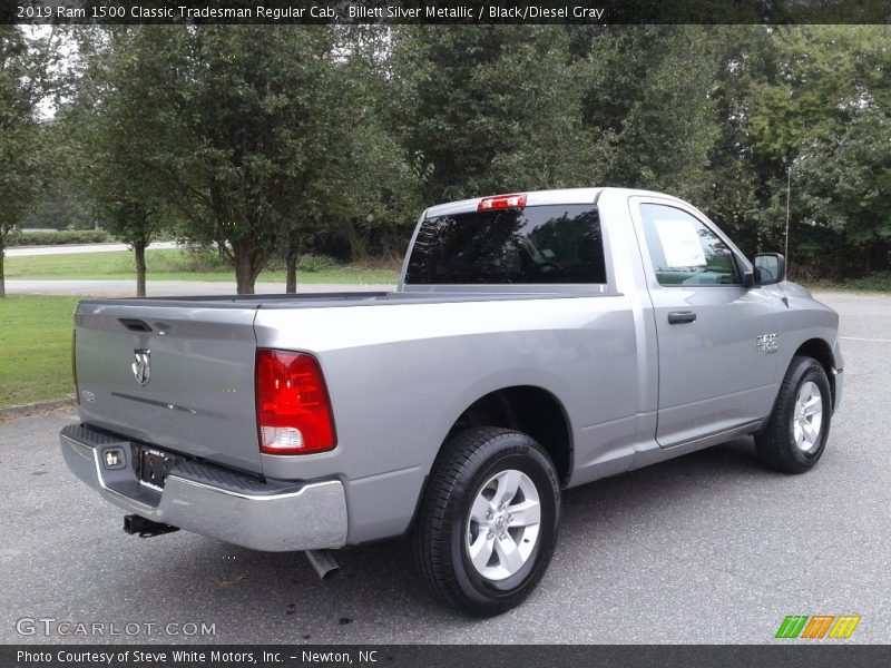 Billett Silver Metallic / Black/Diesel Gray 2019 Ram 1500 Classic Tradesman Regular Cab