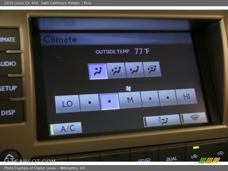 Satin Cashmere Metallic / Ecru 2010 Lexus GX 460