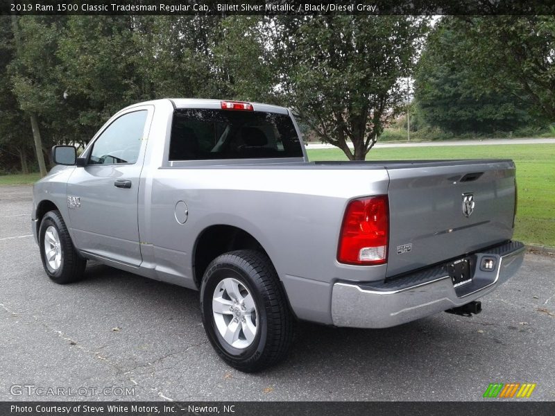 Billett Silver Metallic / Black/Diesel Gray 2019 Ram 1500 Classic Tradesman Regular Cab