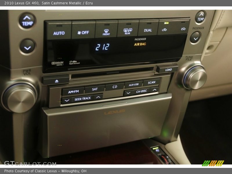 Satin Cashmere Metallic / Ecru 2010 Lexus GX 460