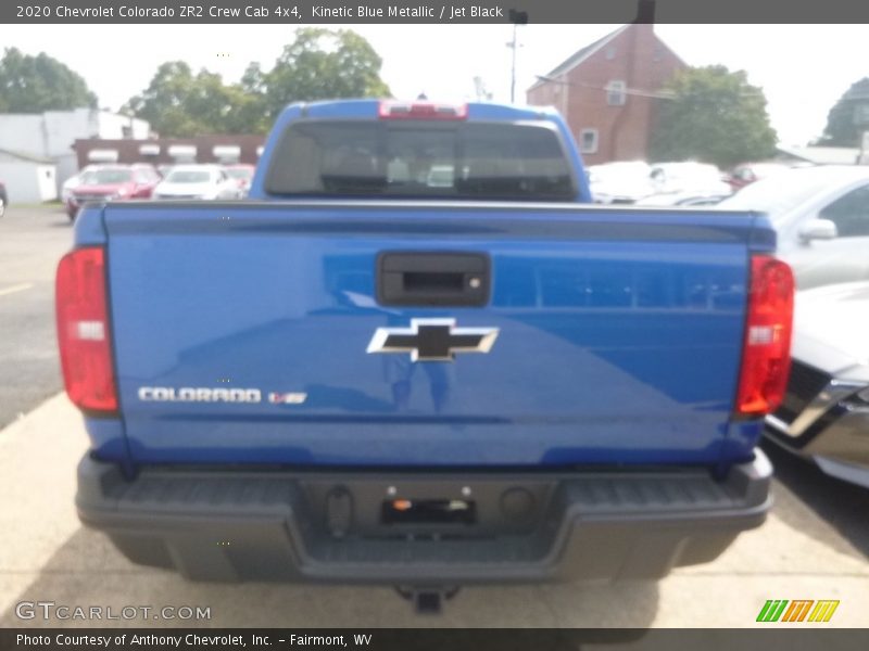 Kinetic Blue Metallic / Jet Black 2020 Chevrolet Colorado ZR2 Crew Cab 4x4