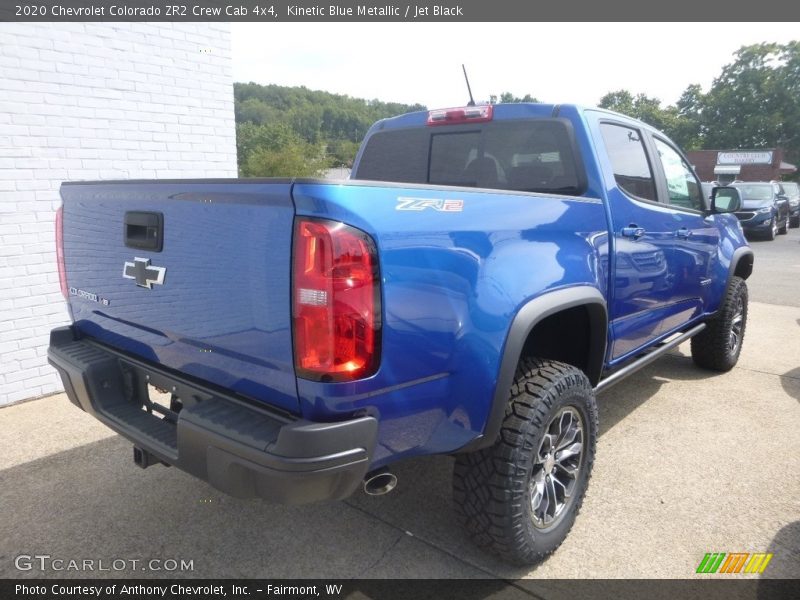 Kinetic Blue Metallic / Jet Black 2020 Chevrolet Colorado ZR2 Crew Cab 4x4