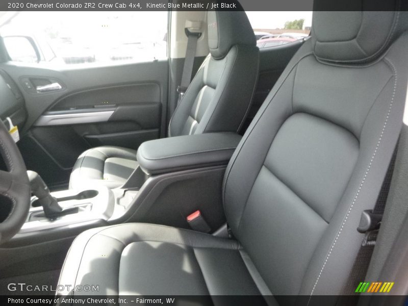 Kinetic Blue Metallic / Jet Black 2020 Chevrolet Colorado ZR2 Crew Cab 4x4