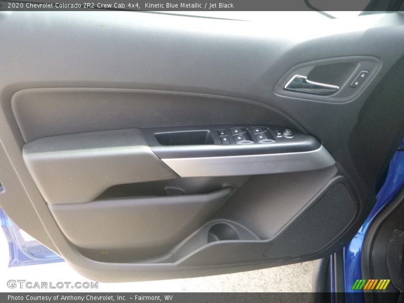 Kinetic Blue Metallic / Jet Black 2020 Chevrolet Colorado ZR2 Crew Cab 4x4