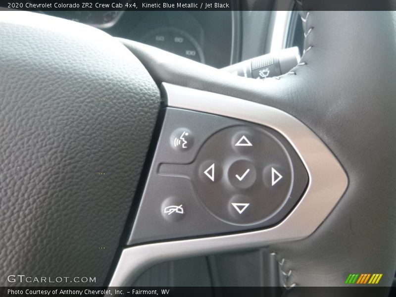 Kinetic Blue Metallic / Jet Black 2020 Chevrolet Colorado ZR2 Crew Cab 4x4