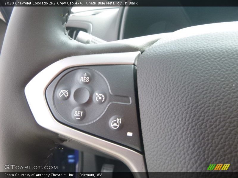 Kinetic Blue Metallic / Jet Black 2020 Chevrolet Colorado ZR2 Crew Cab 4x4