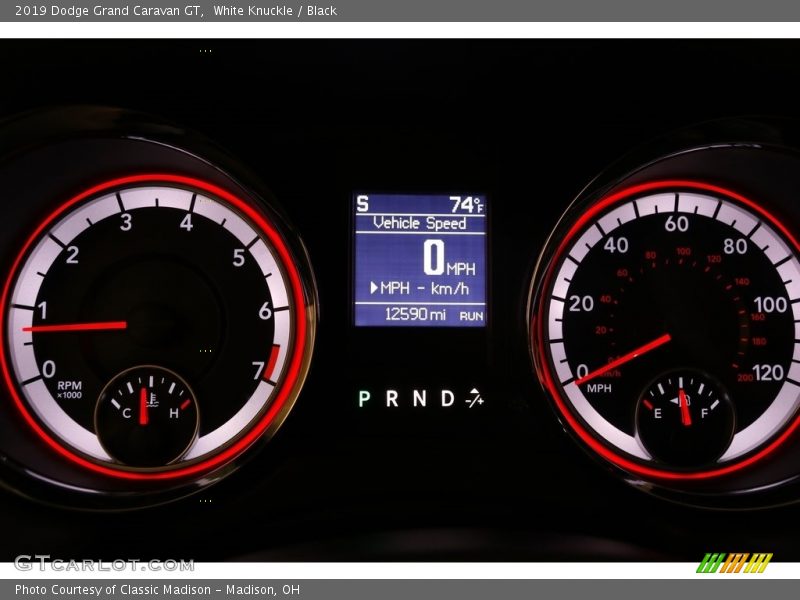 White Knuckle / Black 2019 Dodge Grand Caravan GT