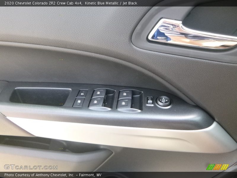 Kinetic Blue Metallic / Jet Black 2020 Chevrolet Colorado ZR2 Crew Cab 4x4