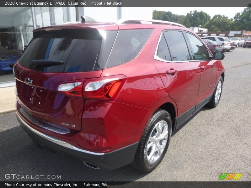 Cajun Red Tintcoat / Jet Black 2020 Chevrolet Equinox LT AWD
