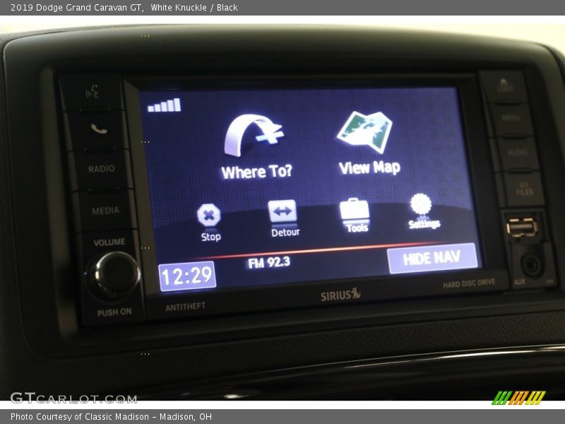 White Knuckle / Black 2019 Dodge Grand Caravan GT