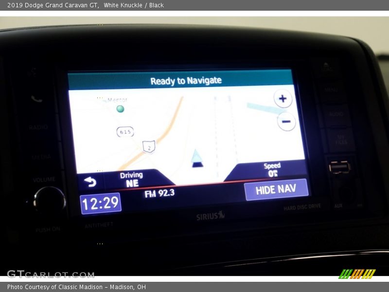 White Knuckle / Black 2019 Dodge Grand Caravan GT