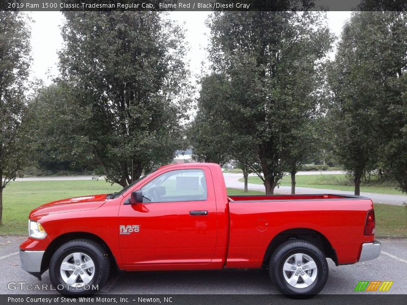  2019 1500 Classic Tradesman Regular Cab Flame Red
